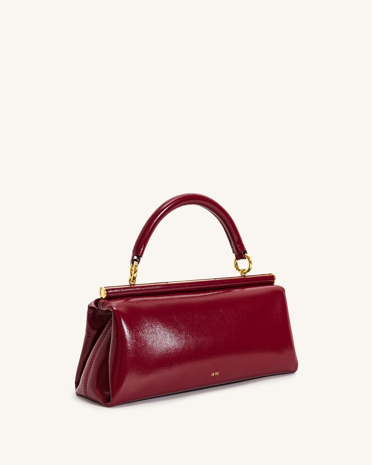 Danna Top Handle Bag - Claret | JW PEI