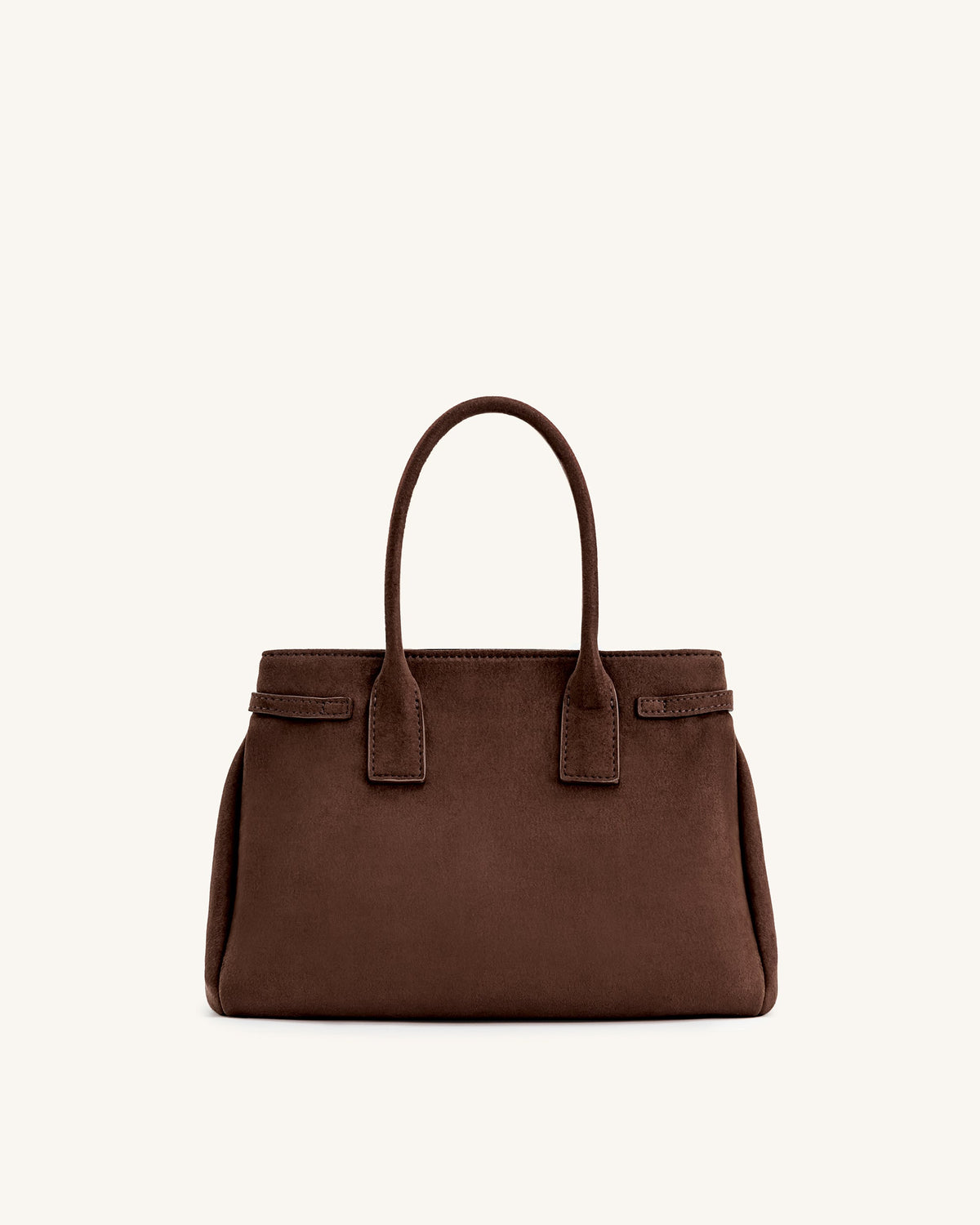 Miley Belt Embellished Tote Bag - Brown | JW PEI