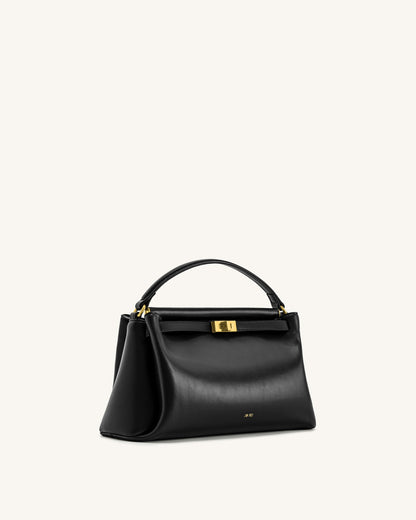 Carmen Top Handle Bag - Black | JW PEI