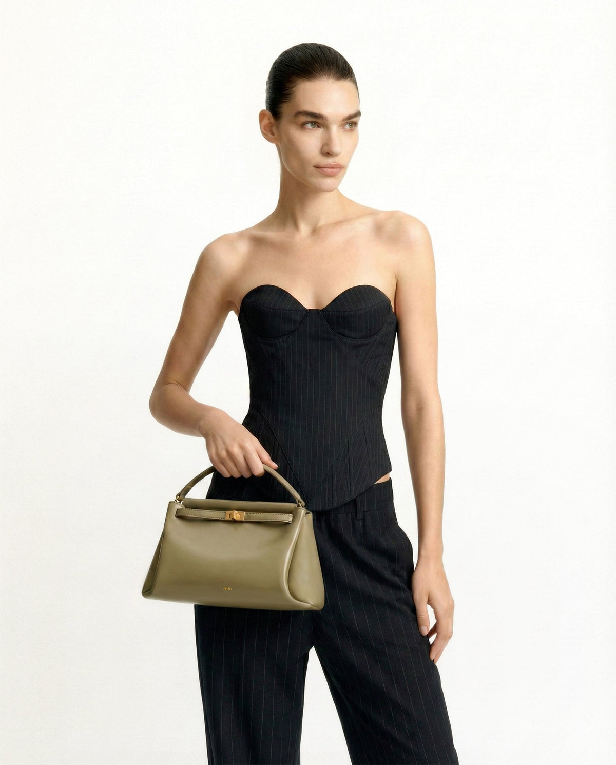 Carmen Top Handle Bag - Green | JW PEI