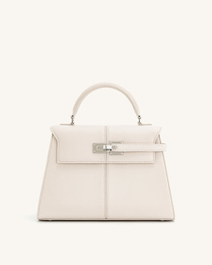 Elise Large Top Handle Bag - White | JW PEI