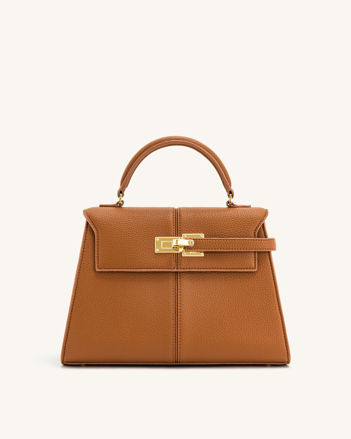 Elise Large Top Handle Bag - Brown | JW PEI