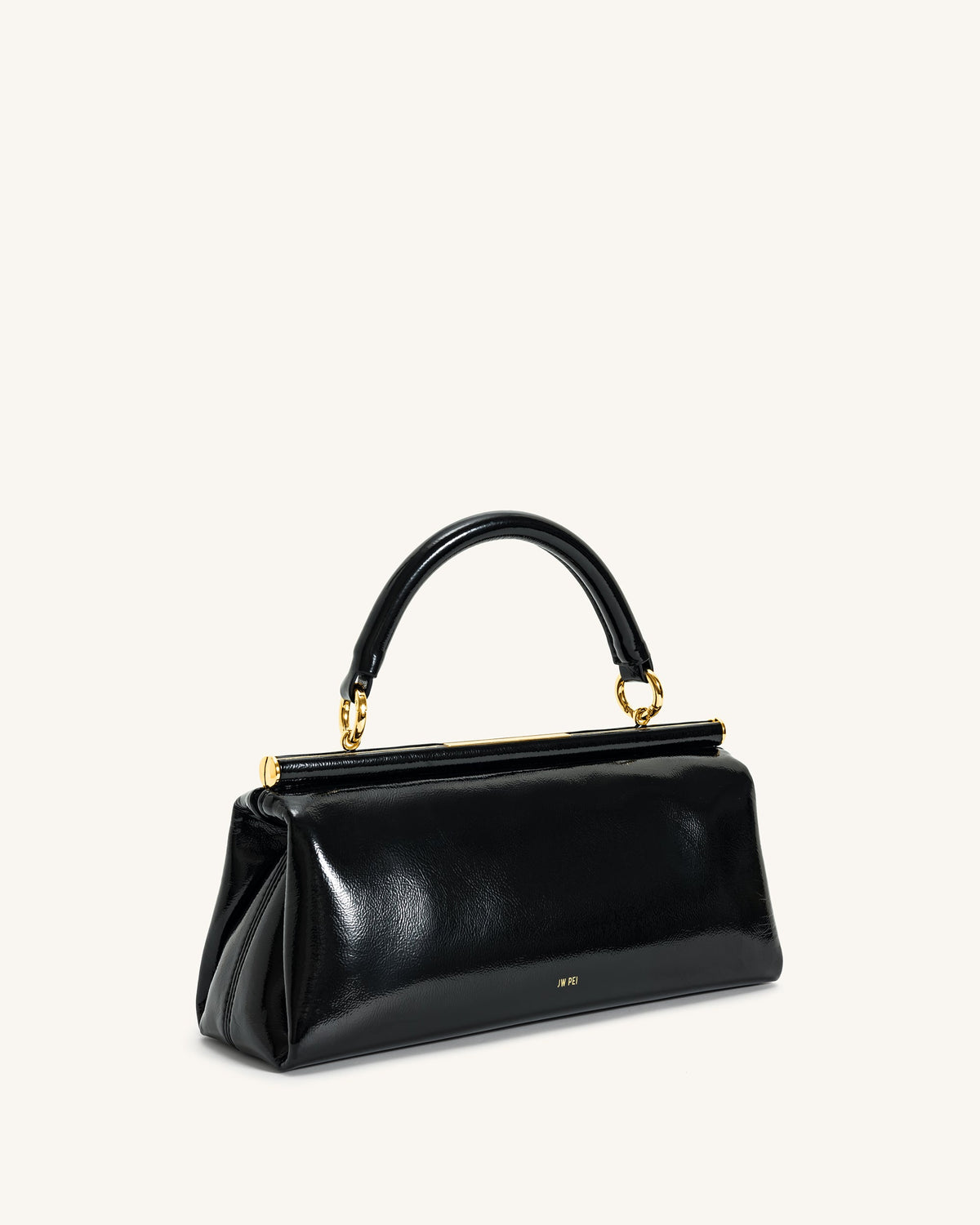Danna Top Handle Bag - Black | JW PEI