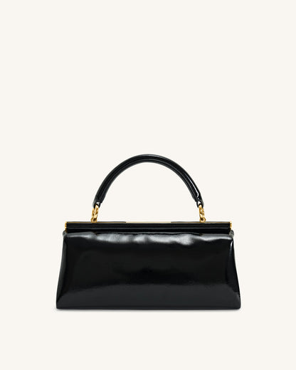 Danna Top Handle Bag - Black | JW PEI