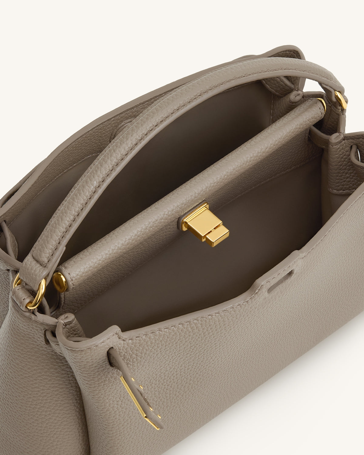 Carmen Top Handle Bag - Taupe | JW PEI