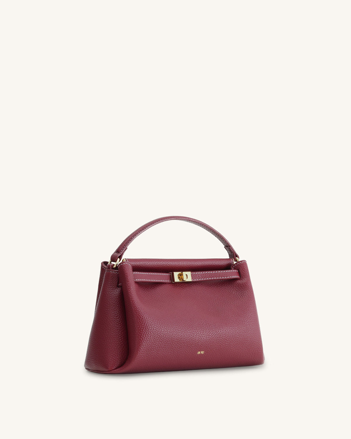 Carmen Top Handle Bag - Burgundy | JW PEI