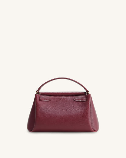 Carmen Top Handle Bag - Burgundy | JW PEI