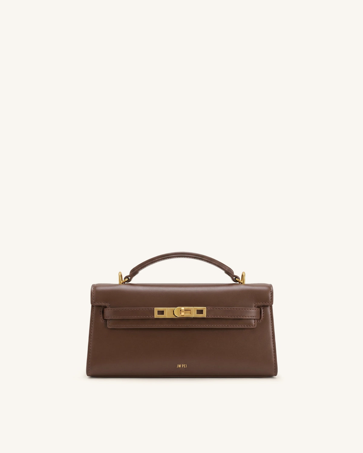 Noor Top Handle Bag - Amber Brown | JW PEI