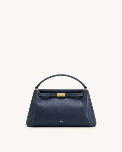 Carmen Top Handle Bag - Navy Blue | JW PEI