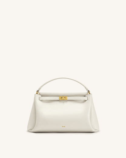 Carmen Top Handle Bag - White | JW PEI