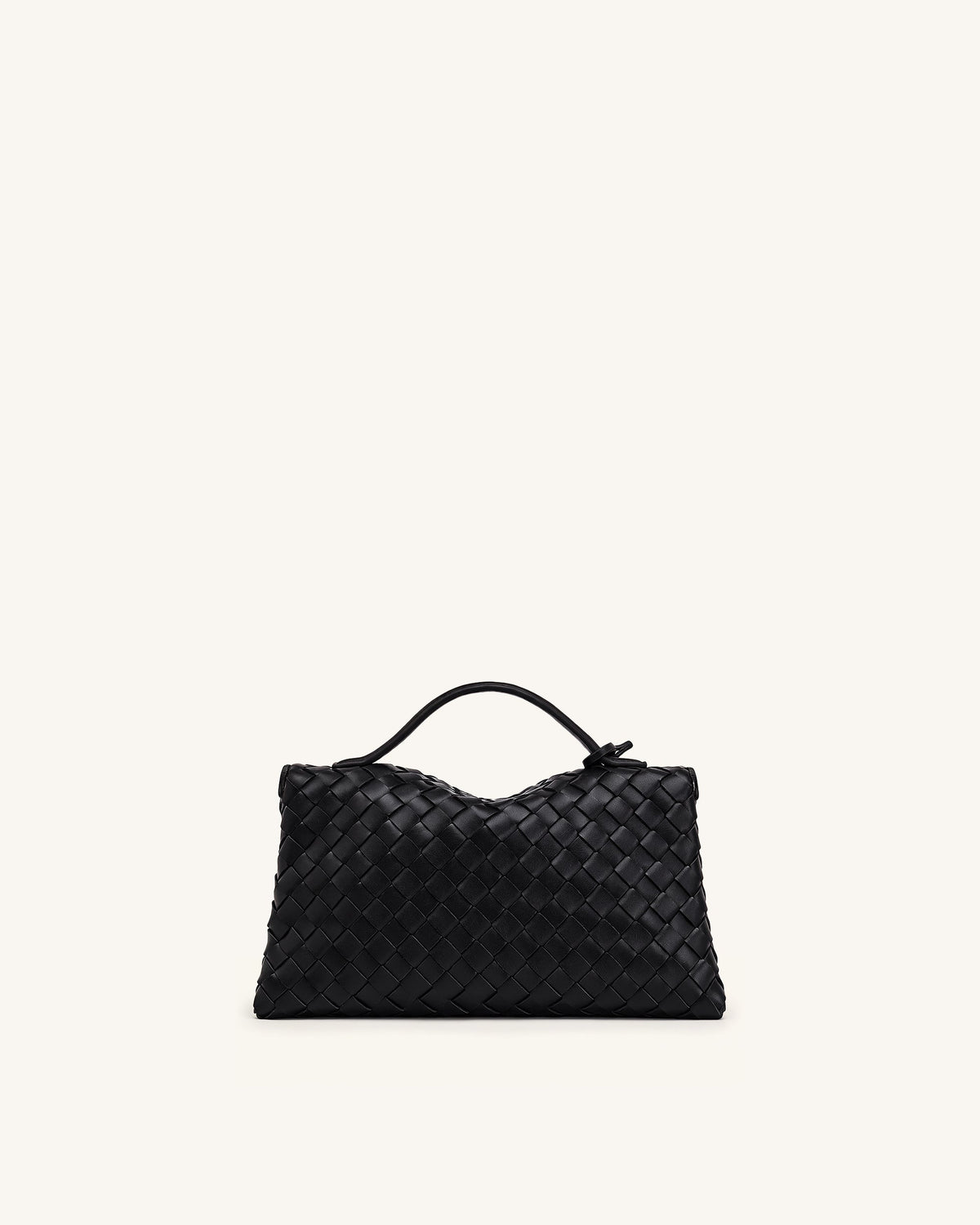 Celeste Woven Envelope Bag - Black | JW PEI