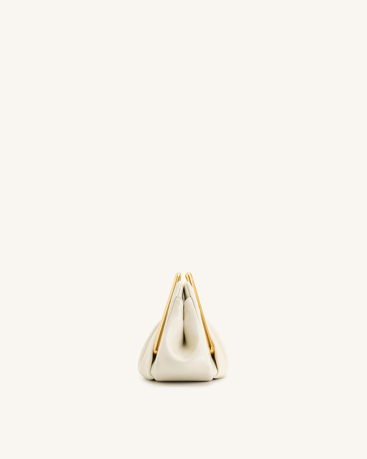 Lila Metal Frame Clutch - Ivory | JW PEI