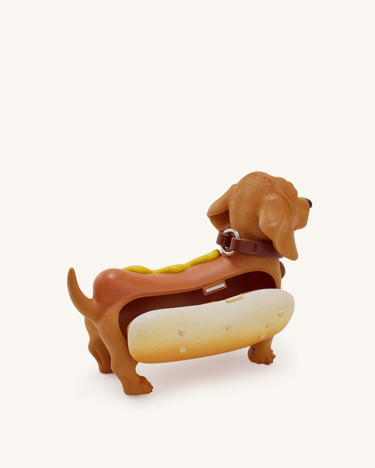 Dachshund Hot Dog Bag - Brown/Yellow | JW PEI