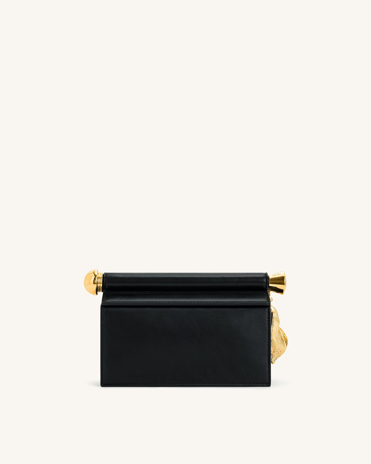Holly Metal Pendant Embellished Clutch - Black | JW PEI
