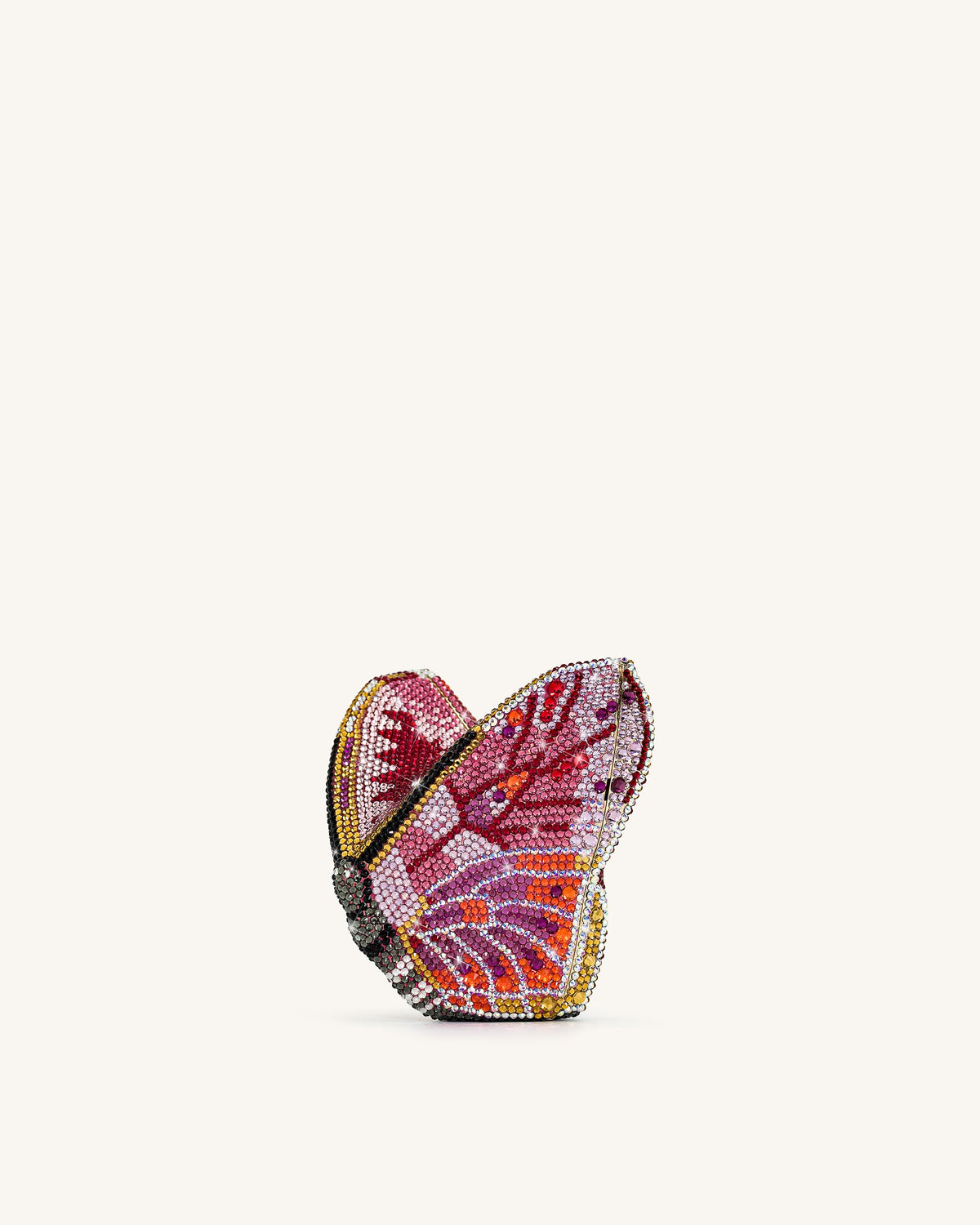 Paisley Crystal Butterfly Clutch - Multicolor | JW PEI