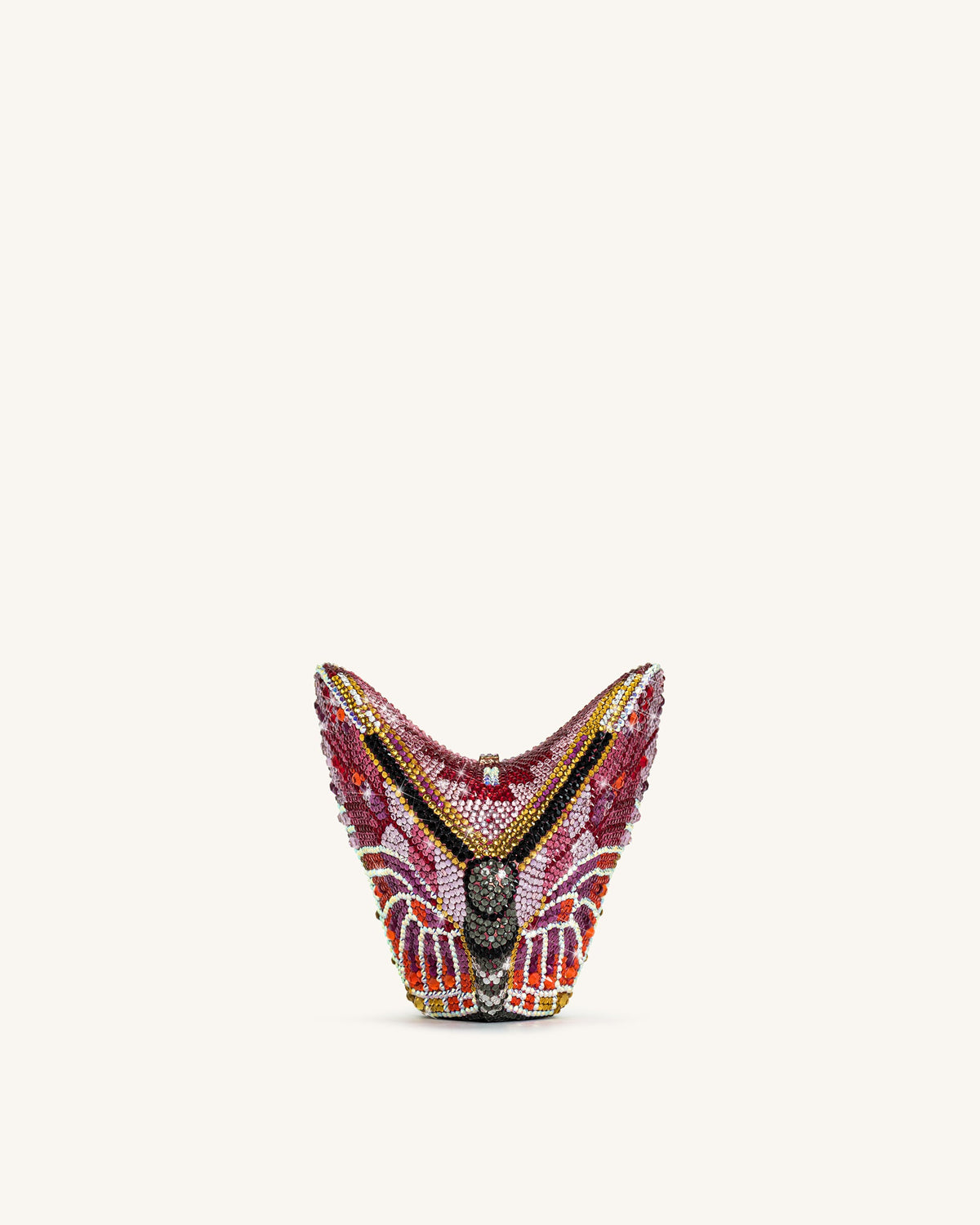 Paisley Crystal Butterfly Clutch - Multicolor | JW PEI