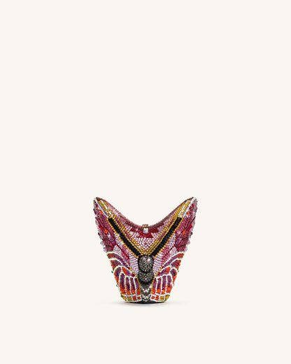 Paisley Crystal Butterfly Clutch - Multicolor | JW PEI