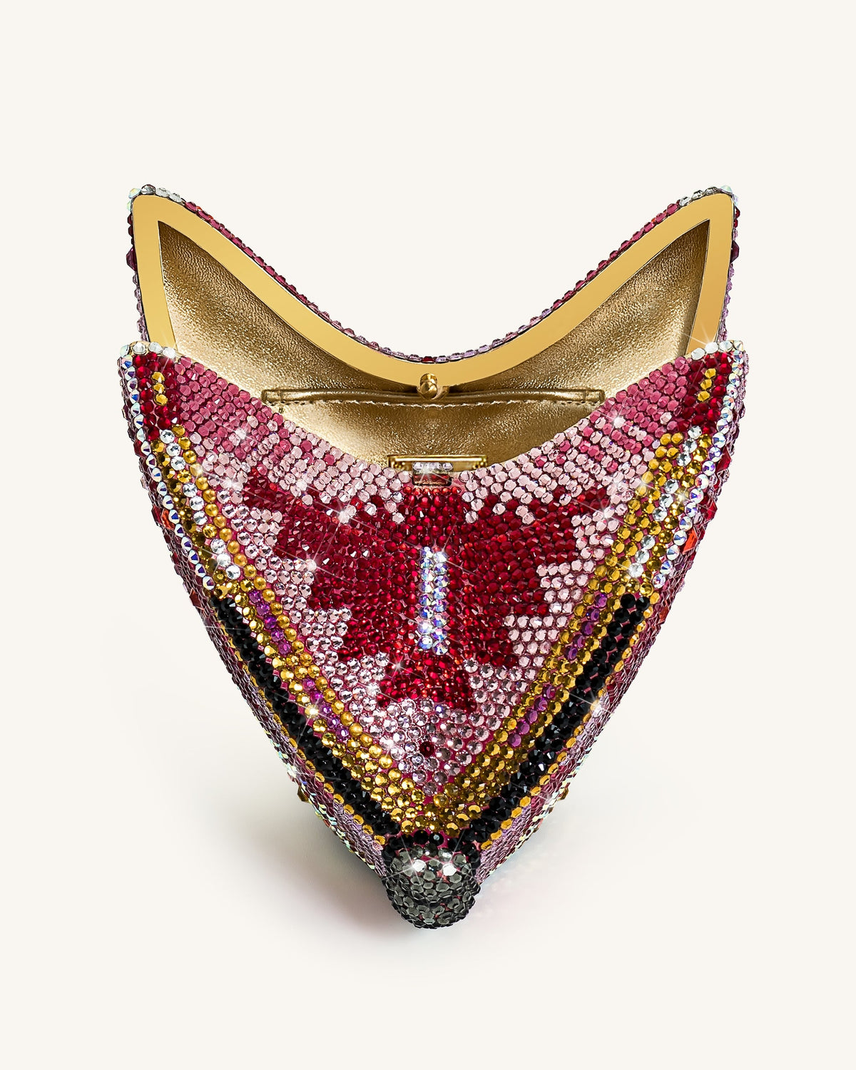 Paisley Crystal Butterfly Clutch - Multicolor | JW PEI