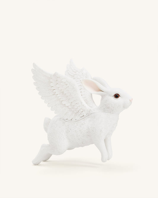 Flying Bunny Shaped Bag - White | JW PEI