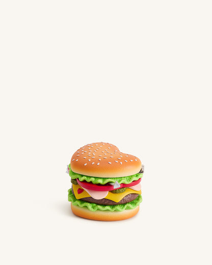Heart Burger Novelty Clutch Bag - Multicolor | JW PEI