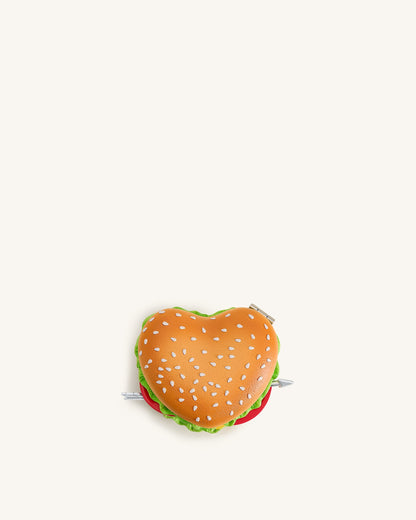 Heart Burger Novelty Clutch Bag - Multicolor | JW PEI