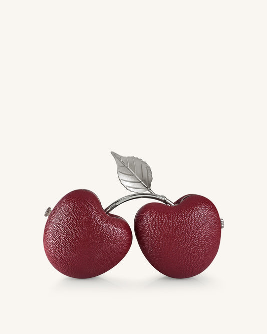 Aureline Cherry Shaped Clutch - Red | JW PEI