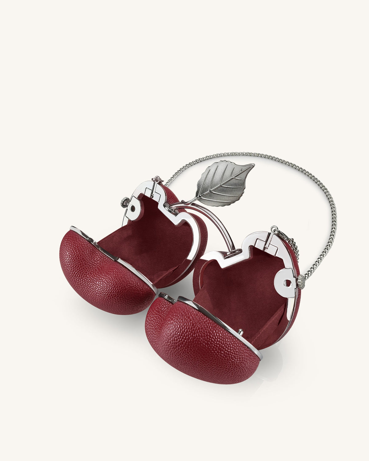 Aureline Cherry Shaped Clutch - Red | JW PEI