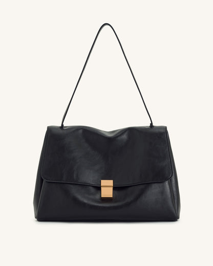 Hilary Shoulder Bag - Black | JW PEI