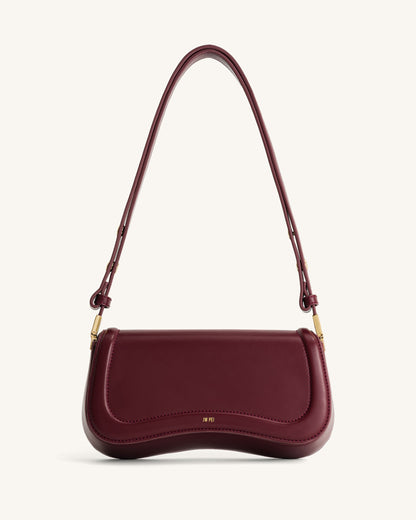 Joy Shoulder Bag - Deep Claret | JW PEI