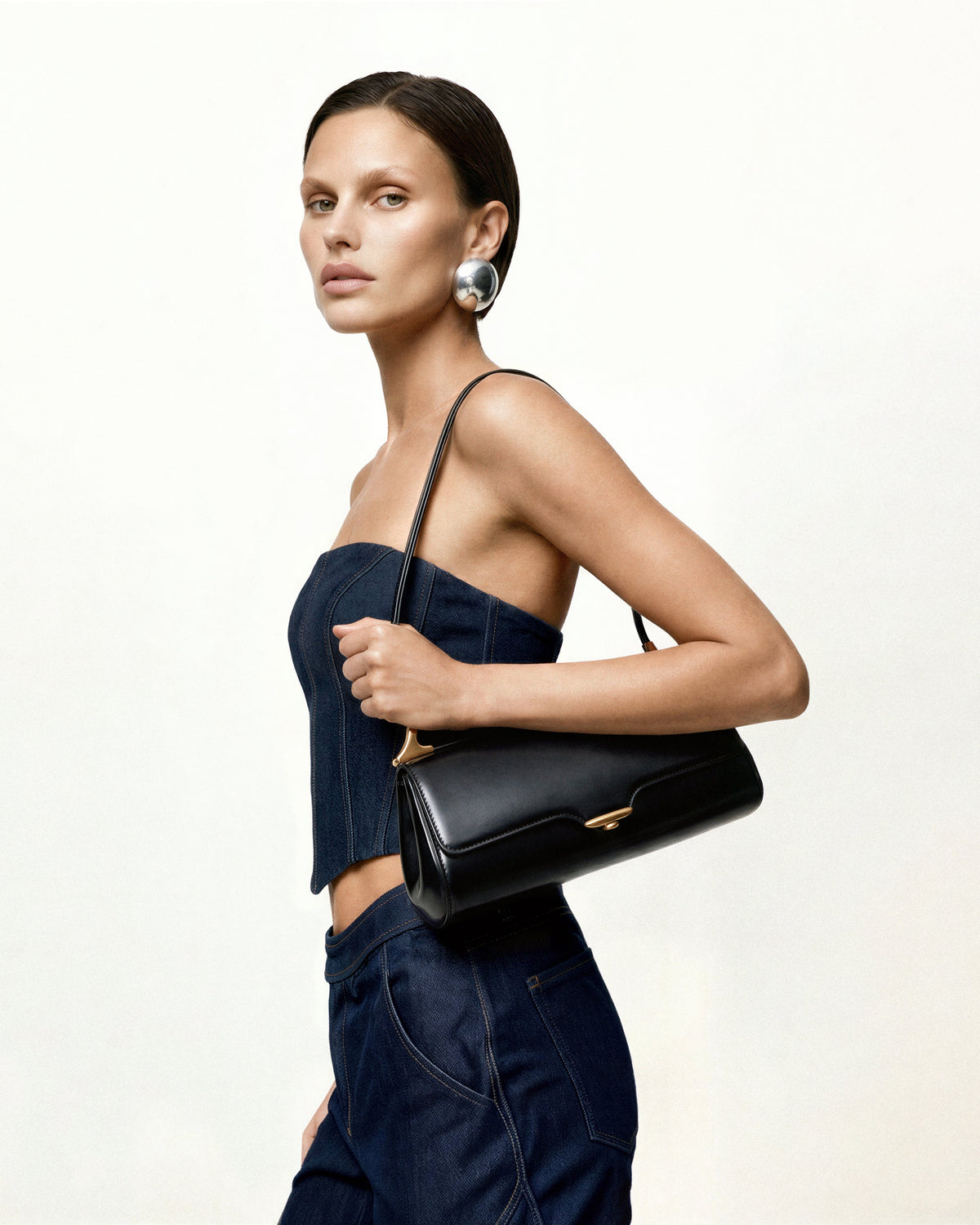 Eloise Shoulder Bag - Black | JW PEI