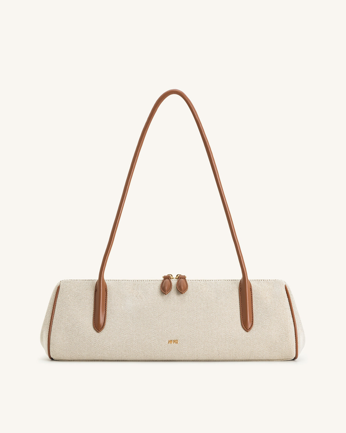 Nova Shoulder Bag - Brown Canvas | JW PEI