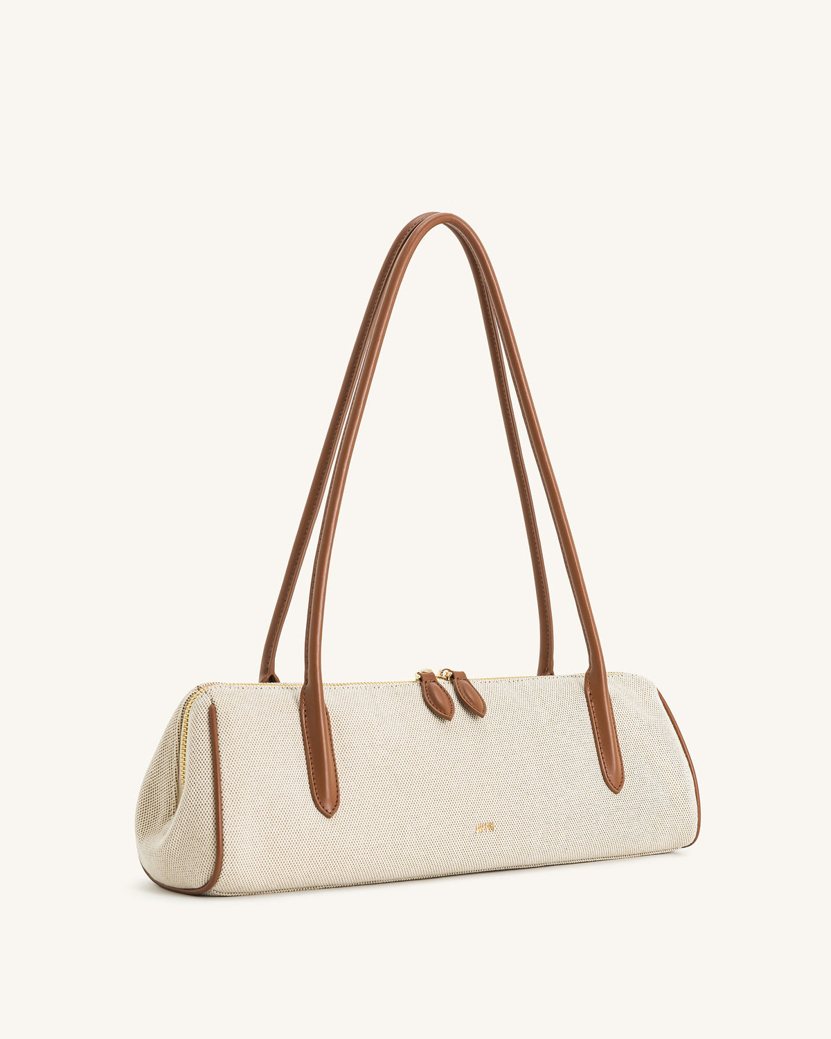 Nova Shoulder Bag - Brown Canvas | JW PEI