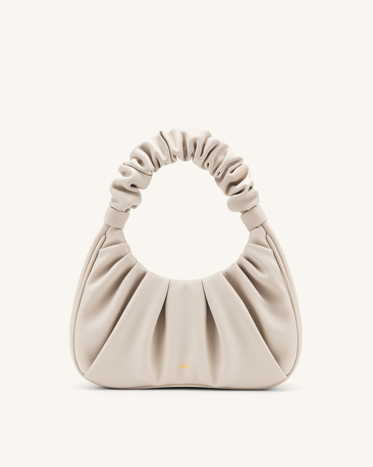 Gabbi Ruched Hobo Handbag - Ivory | JW PEI