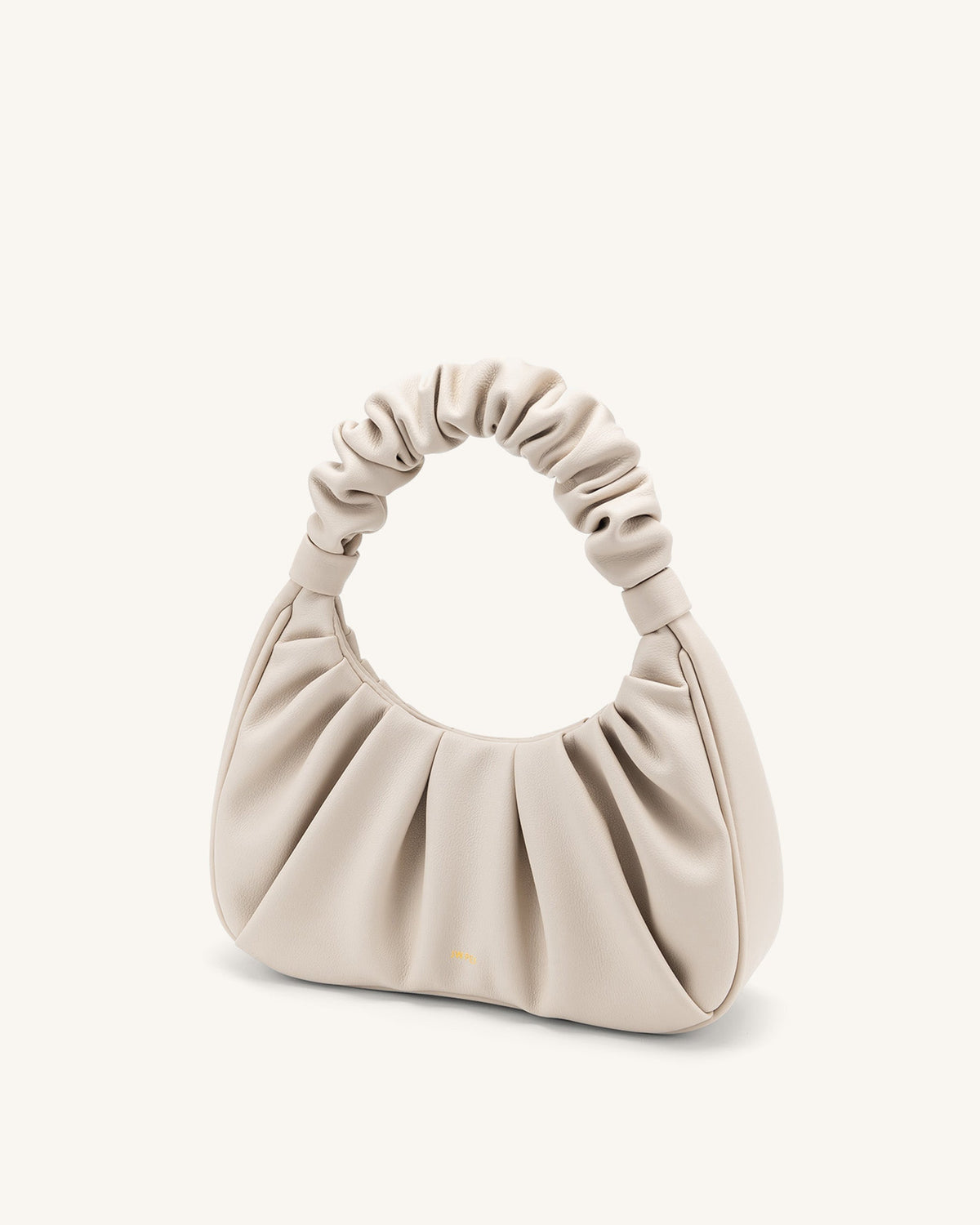 Gabbi Ruched Hobo Handbag - Ivory | JW PEI