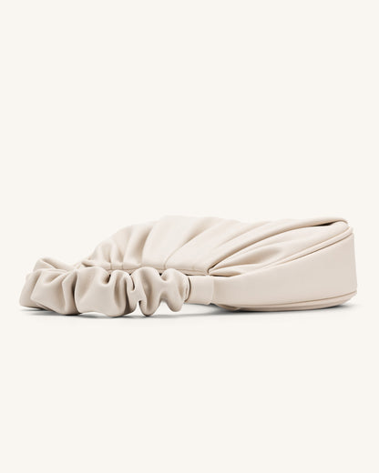 Gabbi Ruched Hobo Handbag - Ivory | JW PEI