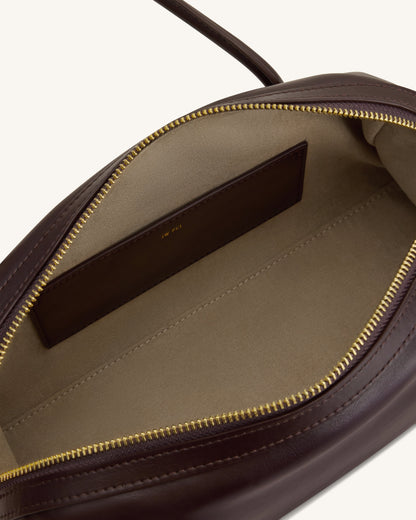 Aveline Shoulder Bag - Dark Brown | JW PEI