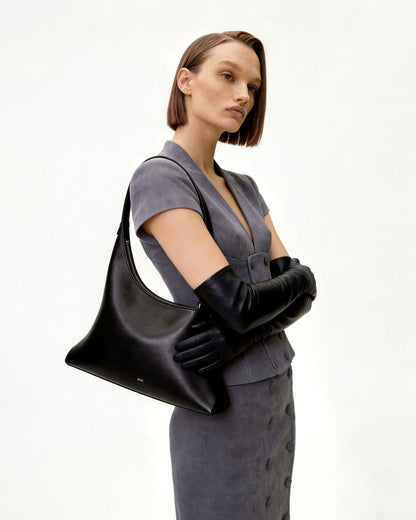 Lyra Shoulder Bag - Black | JW PEI