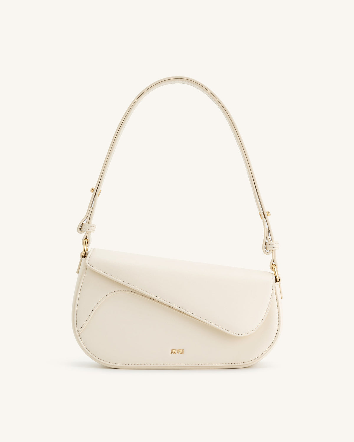 Addisyn Shoulder Bag - White | JW PEI
