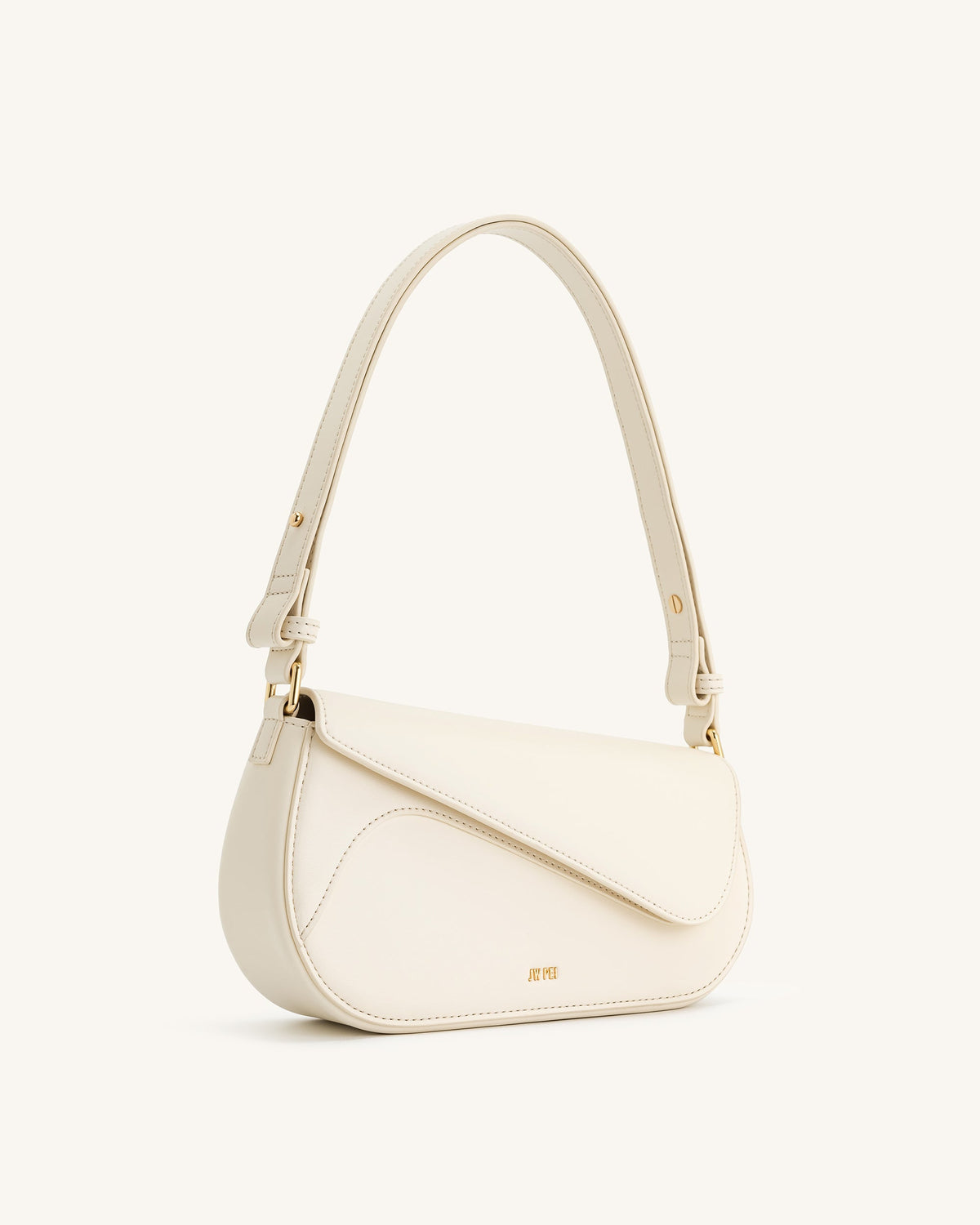 Addisyn Shoulder Bag - White | JW PEI