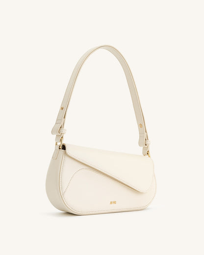 Addisyn Shoulder Bag - White | JW PEI