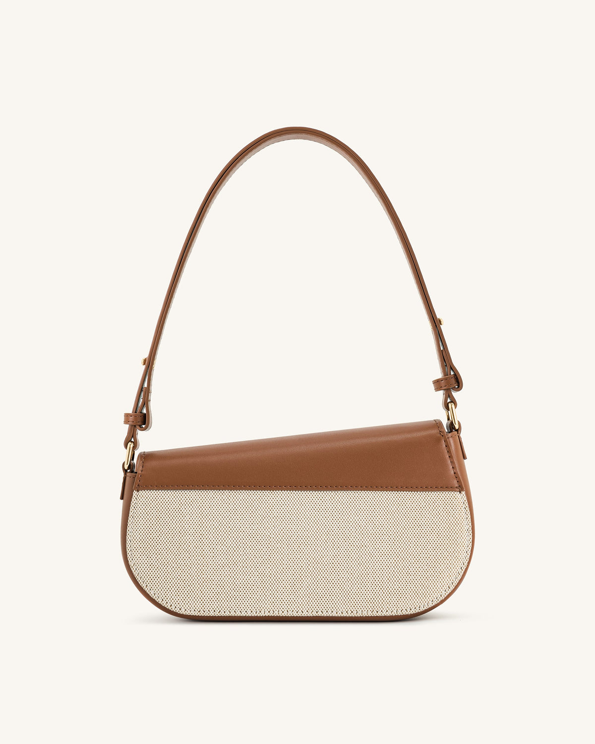 Addisyn Shoulder Bag - Brown Canvas | JW PEI