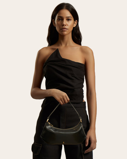 Lily Shoulder Bag - Black | JW PEI