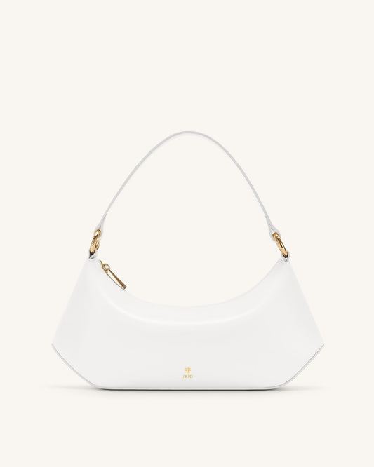 Lily Shoulder Bag - White | JW PEI