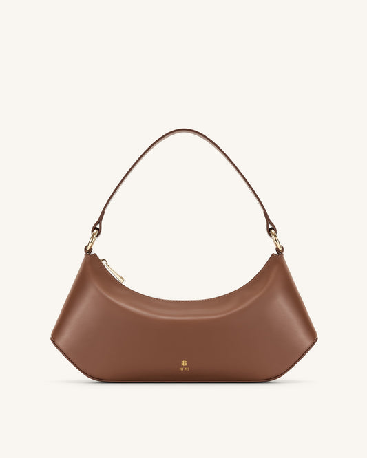 Lily Shoulder Bag - Brown | JW PEI