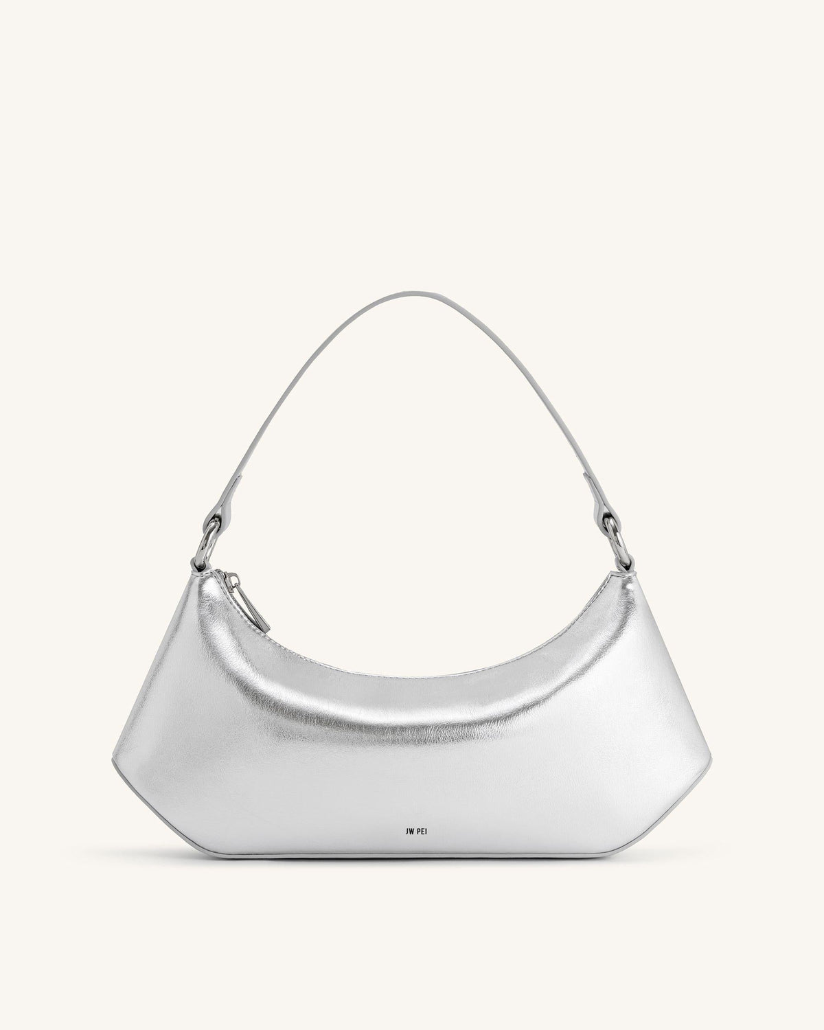 Lily Shoulder Bag - Silver | JW PEI