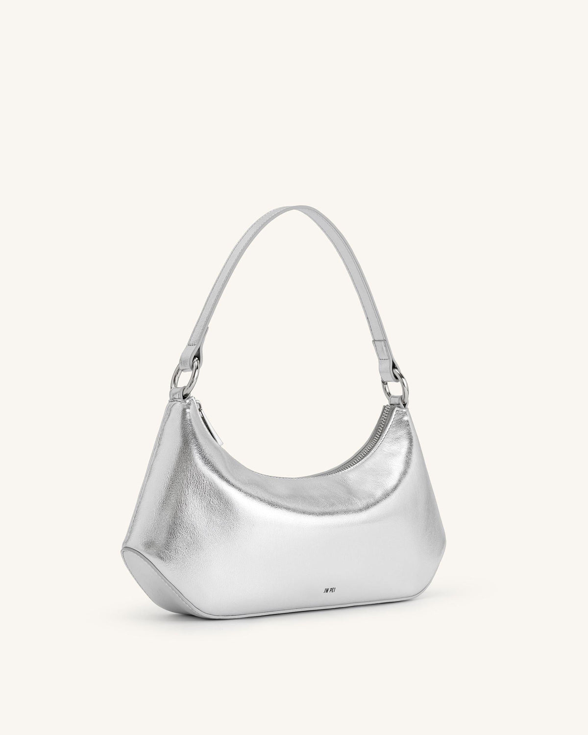 Lily Shoulder Bag - Silver | JW PEI