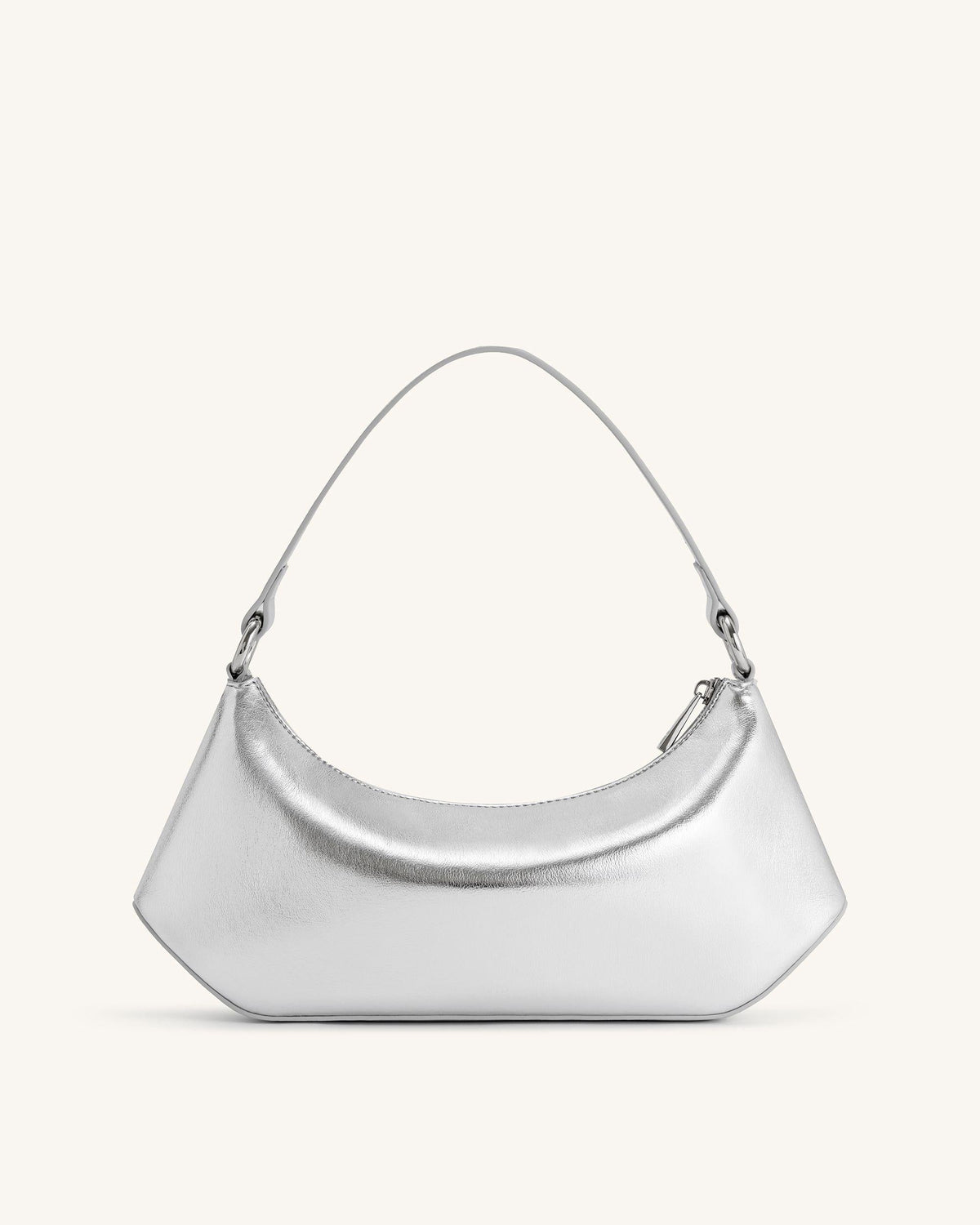 Lily Shoulder Bag - Silver | JW PEI