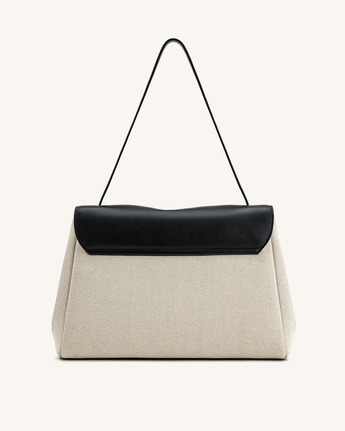 Hilary Shoulder Bag - Black Canvas | JW PEI