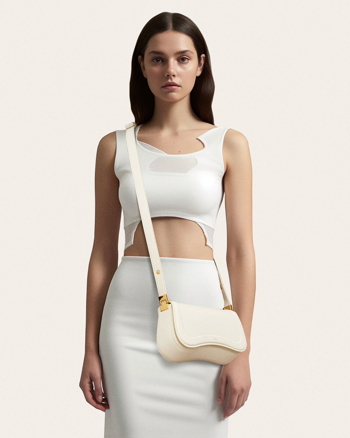 Joy Shoulder Bag - White | JW PEI