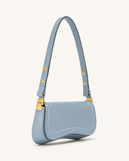 Joy Shoulder Bag - Steel Blue | JW PEI